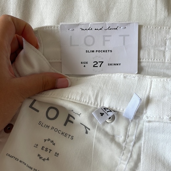 Loft slim pockets size 27 / 4skinny - Picture 5 of 6